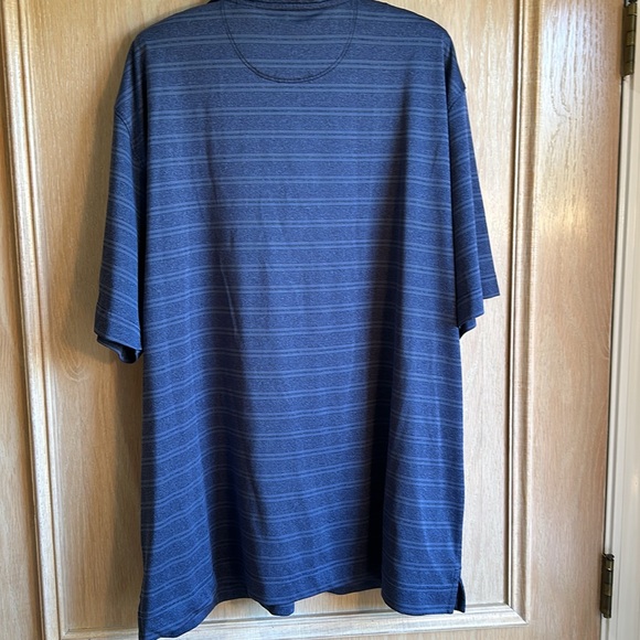 NEW Notre Dame Polo ND blue with stripe shirt University - Picture 4 of 7